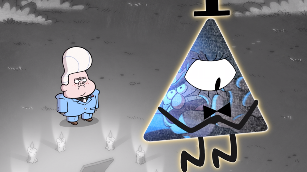Gideon y Bill negociando
